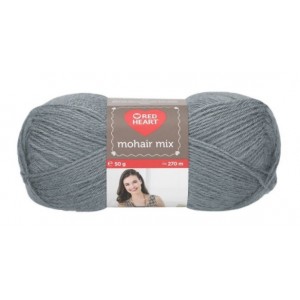 Mohair Mix - Gri inchis